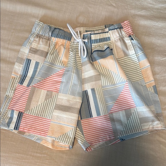 Hollister Other - Hollister Multicolor Geometric Swim Trunks